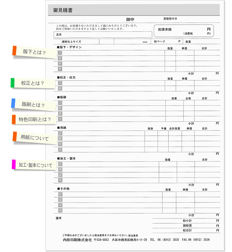 見積書